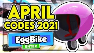 All "New [ EggBike ] Update Working Codes 2021 in Roblox Vehicle Legends