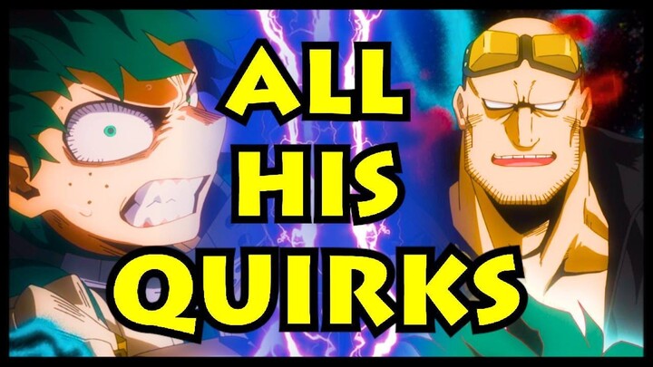 Why Deku has MULTIPLE QUIRKS Fully Explained! | Every One For All Quirk that Izuku Midoriya Unlocks