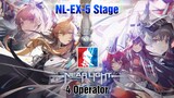 [Arknights] NL-EX-5 4 Operators Easy Guide - Nearl Light Rerun