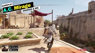 Assassin's Creed Mirage Mobile  Gameplay (iPhone 15 Pro Max with Controller)