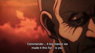 Commander Pyxis 's death | Attack on Titan Final Season Part 2