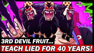 Blackbeard TRICKED Everyone for 40 Years!! Teach the god of the Underworld + 3rd Devil Fruit vs Im