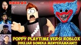 Reaksi Gamer Bermain Poppy Playtime Versi Roblox, DIKEJAR BONEKA MENYERAMKAN!!! | Roblox Indonesia