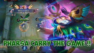 PHARSA CARRY THE GAME - Mobile Legends