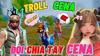 Thử Đòi Chia Tay Xem Phản Ứng CENA - Mini Game Tặng 5000 💎…😝😚❤️