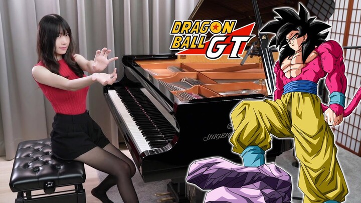 Dragon Ball GT OP「DAN DAN Kokoro Hikareteku」Ru's Piano Cover | 2021 Version