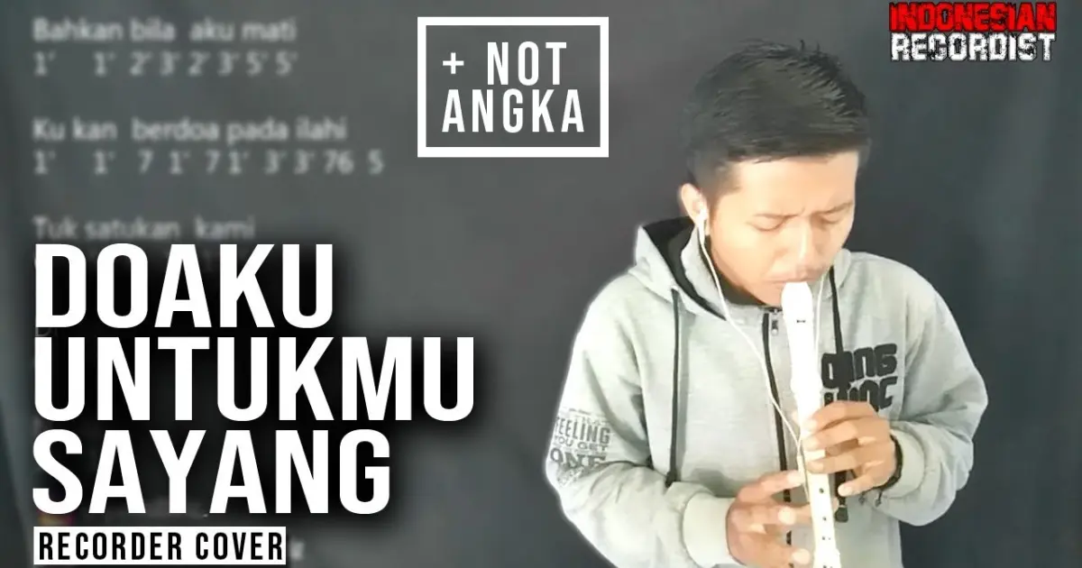 MASYA ALLAH MERDU BANGET!!! Wali - Doaku Untukmu Sayang Versi Suling Recorder - Bstation