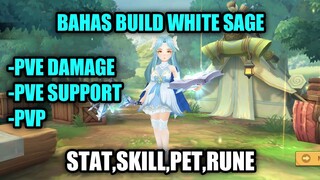 Cloud Song - Bahas Build White Sage PVE Damage,PVE Support Dan PVP