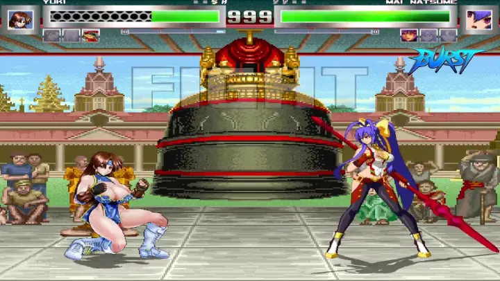 MUGEN Street Fighter：Mbison Team VS Maoko Team