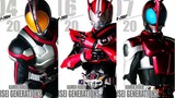 Take stock of the knights in Kamen Rider who have accelerated form (a form that focuses on speed)