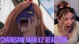 She is WILD 😍 Chainsaw Man | Episode 2 Reaction & Thoughts