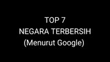 Top 7 negara terbersih😱🤔 Indonesia termasuk ga yaa??....