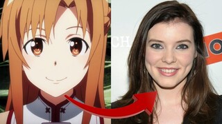 Sword Art Online (2012) Cast - Then and Now