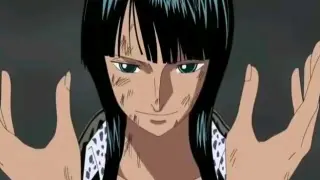 Nico Robin can't pronounce Her Own Technique.ðŸ˜‚