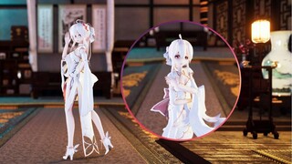 【VOCALOID MMD/4K/60FPS】โยวาเนะ ฮาคุ【เงาดอกไม้เมา】