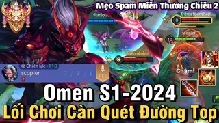 Omen S1-2024 Liên Quân Mobile | Cách Chơi, Lên Đồ, Phù Hiệu, Bảng Ngọc Cho Omen S1 2024 Đi Top