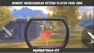 Moment menegangkan ketemu musuh pake awm !