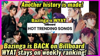 OMG! SB19, the ONLY Filipino Artists to have 2 songs on BillBoard HTS! Another history is made!