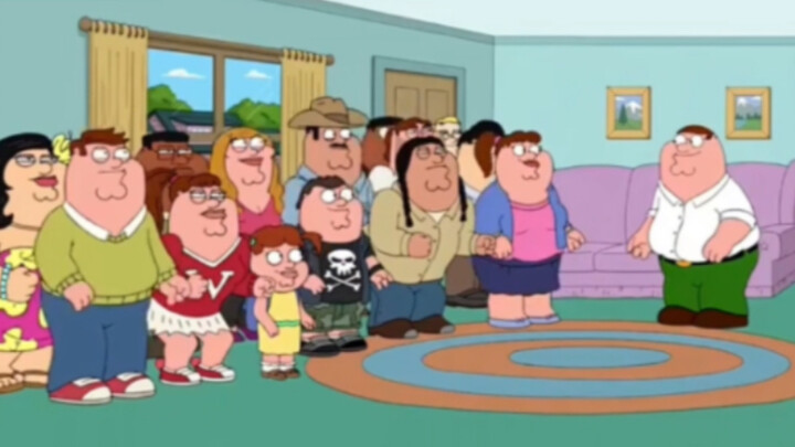 Pitt's genes are really strong! Family Guy