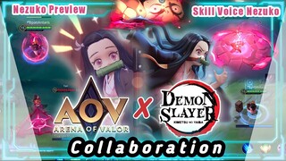 Nezuko AOV | Kimetsu no Yaiba x AoV | Demon Slayer x AoV | Nezuko Skin