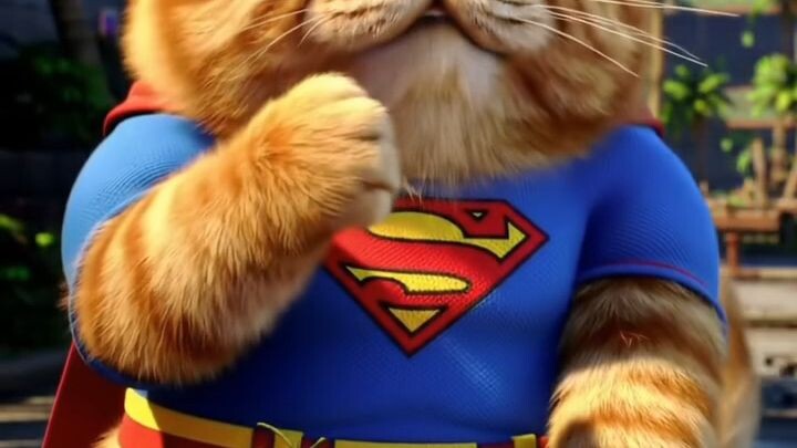animasi terbaru supercat kucing sebul