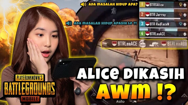 SERIUS KASIH ALICE AWM !? - PUBG Mobile Indonesia