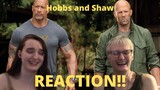 "Hobbs and Shaw" REACTION!! Honestly? An Underwhelming Movie...