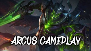 MLBB Gameplay Argus, Hero pembalasan