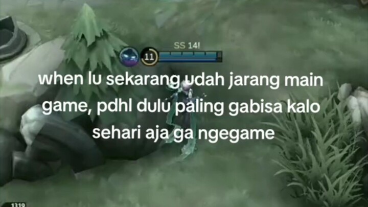 sekarang aga males maen game