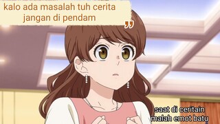 kata temen kalo ada masalah cerita jangan di pendem