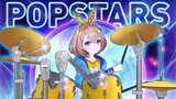 So exciting! Virtual idols can also play drums?! [POP/STARS] [Kino]