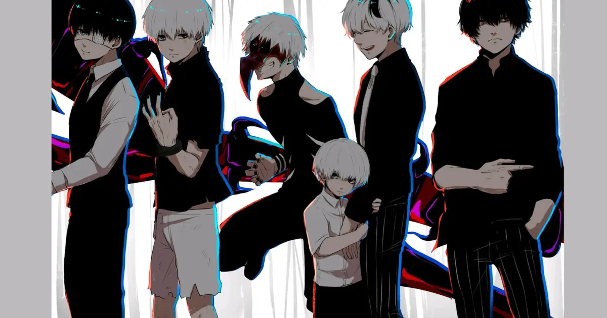 60 frames • Tokyo Ghoul high-burning mixed cut] Dedicated to you who still  love ghouls - Bilibili