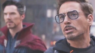 Tony Stark's mouth is so bad, before the battle, he should be angry with the opposite half of the bl