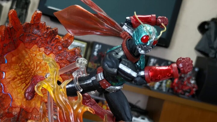 【Một trong những đồ chơi Tokusatsu chân thành nhất! 】 Bandai SIC Kamen Rider New 2 Review Kenji Ando