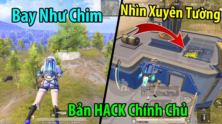 Review Bản HACK Chính Chủ NPH : Nhìn Xuyên Tường Và Bay Như Chim | PUBG Mobile