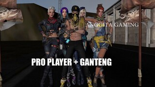 BEDA NASIB PRO PLAYER DAN NOOB | ANIMATION FREE FIRE ADAM NOOB DAN JOMBLO TEROOSS