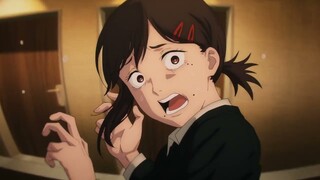 Setiap kali Kobeni-chan ketakutan di Chainsaw-man episode 6. Anime Lucu