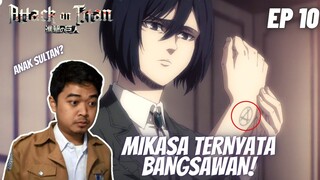 ATTACK ON TITAN Season 4 Ep 10 Sub Indo REACTION|FULL NO SKIP (Link in Description)