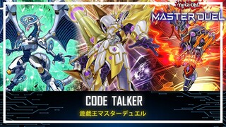 Code Talker - Double Attack / Draw Cards and Destroy Cards / Ranked Gameplay [Yu-Gi-Oh! Master Duel]