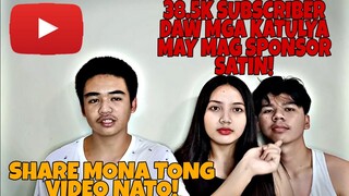 MAY MAG SPONSOR DAW SATIN NG MIC! | SHARE MONA TONG VIDEO NATO! |