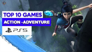 TOP 10 ACTION ADVENTURE Games PS5