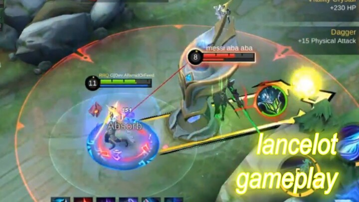 How to USE Lancelot Gameplay Mobile Legends dr EDITOR hha