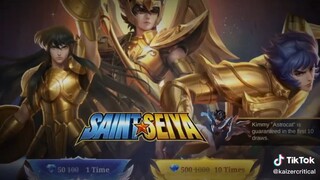 saint seiya anime x Mobile legends🙀