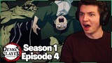 TANJIRO'S FINAL SELECTION!! | Demon Slayer REACTION Season 1 Episode 4