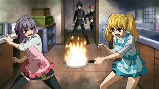 Shinoa and Mitsuba cooking for the boys part 2