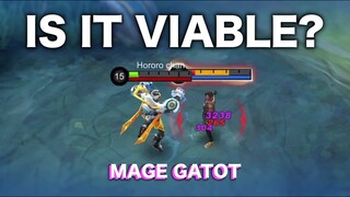 "GATOT CANNOT BE PLAYED AS MAGE"