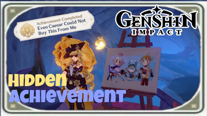 Hidden Achievement | Even Caesar Could Not Buy This From Me | [ Genshin Impact ]