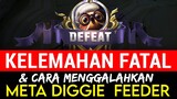 KELEMAHAN FATAL & Cara Mengalahkan/Counter DIGGIE FEEDER - Mobile Legends