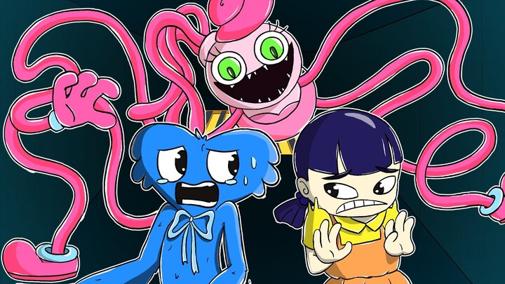 Mommy Long Legs vs Huggy Wuggy & Squid Game Doll - Chapter 2 Poppy Playtime Animation #24