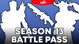 Season 13 ALL Battle Pass skins ! × Apex Legends